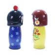 Handcrafted & Multicolored Painted Wooden Japanese Sisters (Dimensions: 142Mm) Supply