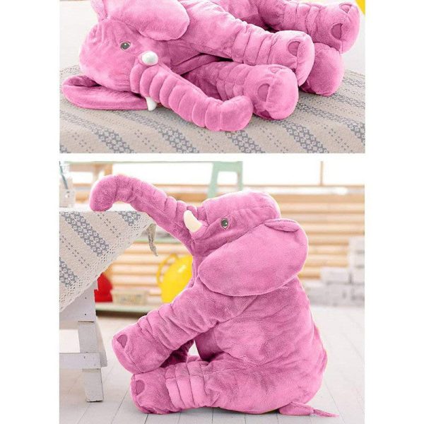 Baby Elephant Shaped Pillow (Pink) Sale