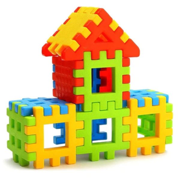 Building Blocks Container - 110 pieces Online