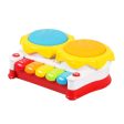 2 in 1 Handklop Set Drum Piano Instrument on Sale