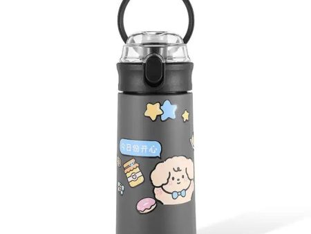 Bouncing Kid Stainless Steel Bottle with Stickers (500ml) Online Sale