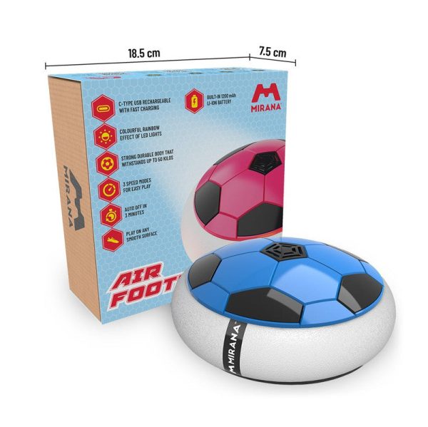 Battery Powered Hover Floating Football C-Type USB Rechargeable | Air Football Neon Lite Online