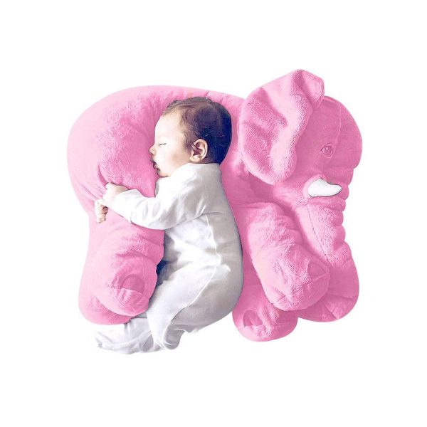 Baby Elephant Shaped Pillow (Pink) Sale