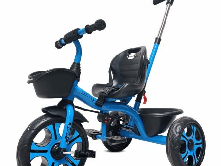 Buddy Plug N Play Kids Tricycle | Capacity Upto 30 Kgs (Sky Blue) on Sale