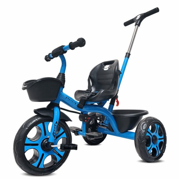 Buddy Plug N Play Kids Tricycle | Capacity Upto 30 Kgs (Sky Blue) on Sale