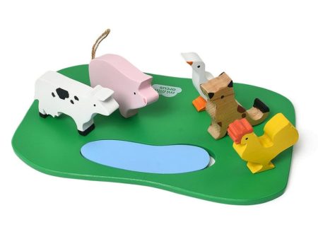 Farm Wooden Animals Set Sale