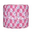 Baby Crib Bedding Bumper Teddy Print (Pink) on Sale