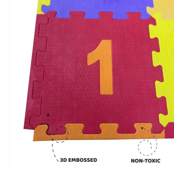 Block Mat (10 Number Tiles) Hot on Sale