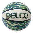 Belco Green Street Basketball (1 Basketball with needle) (Size 7) | 11+ Years Cheap