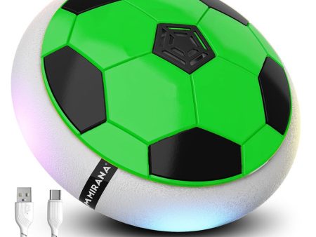 Battery Powered Hover Floating Football C-Type USB Rechargeable | Air Football Neon Lite Online