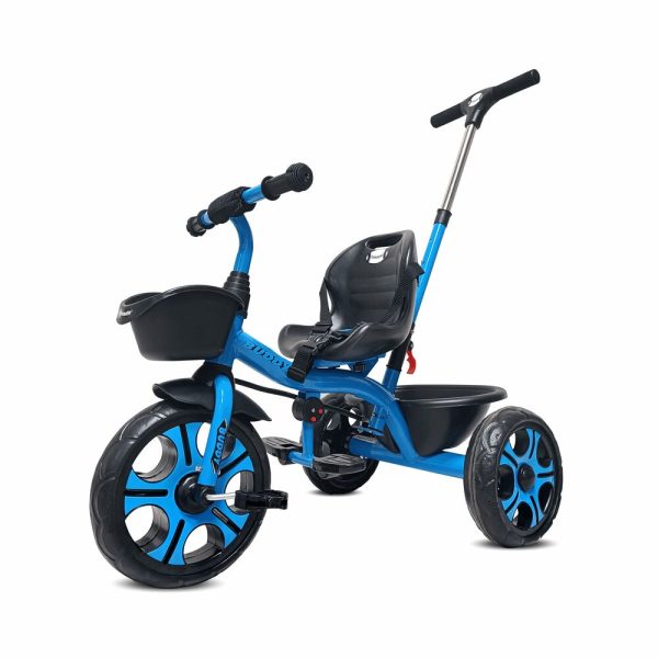 Buddy Plug N Play Kids Tricycle | Capacity Upto 30 Kgs (Sky Blue) on Sale