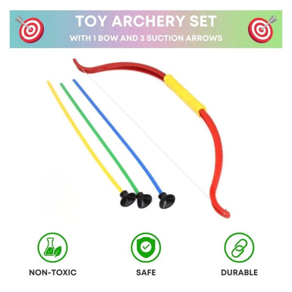 Archery Set with 3 Arrows Supply