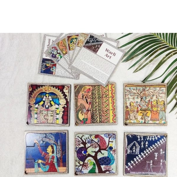 Art forms of India Puzzle on Sale