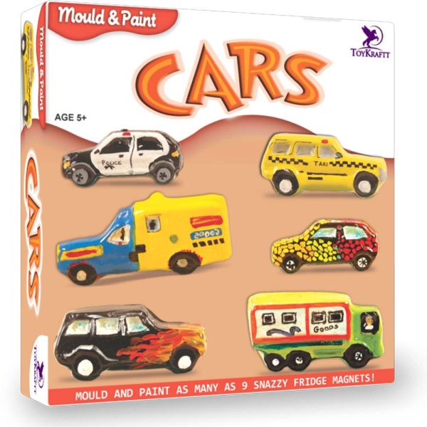 Mould & Paint Cars (DIY Craft Kit) on Sale