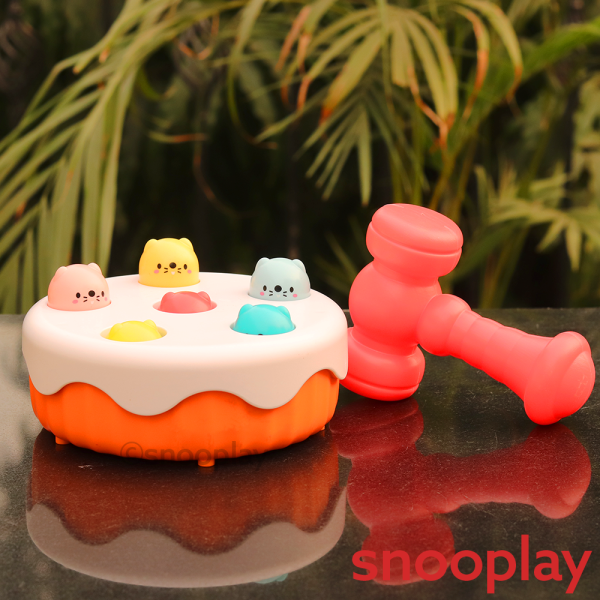 Cake Beating Gophers Toy Action Game Discount