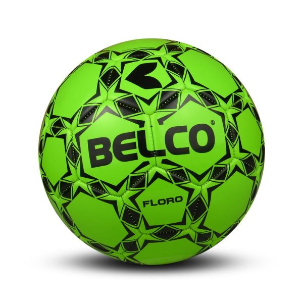 Belco Floro Green Football ( 1 football with needle) (Size 5) | 11+ Years Online now