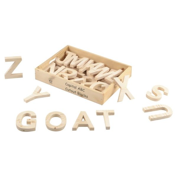 Capital ABC Cutout Block (A-Z) Online Sale