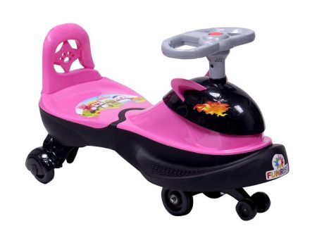 Twist, Magic and Swing Car Ride Ons for Kids(Strong Durable Quality with Musical Horn on Steering )9030 E Pink Online Sale