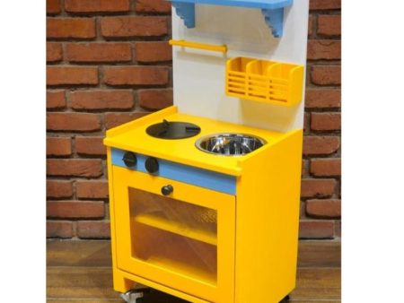 Mini kitchen with Wheels (41 inches) - COD Not Available For Discount