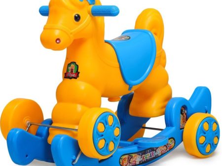 Horse Rideons & Wagons (Blue, Orange) Hot on Sale