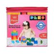 Building & Construction Blocks Educational Toy (Pink Bag - 100 Pieces) Supply