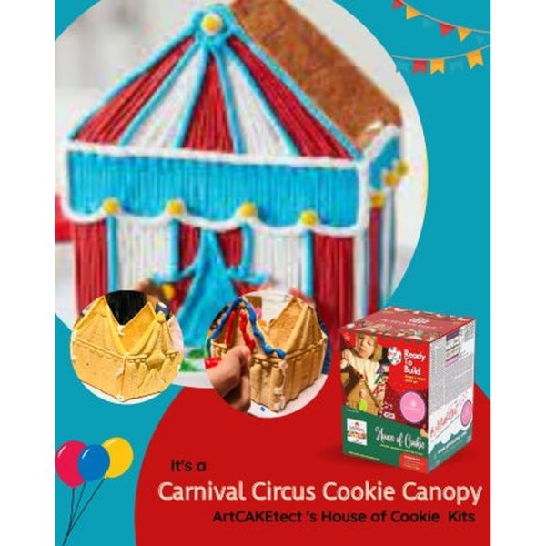 Carnival Cookie Circus Canopy (House of Cookie Kit) | COD Not Available For Cheap