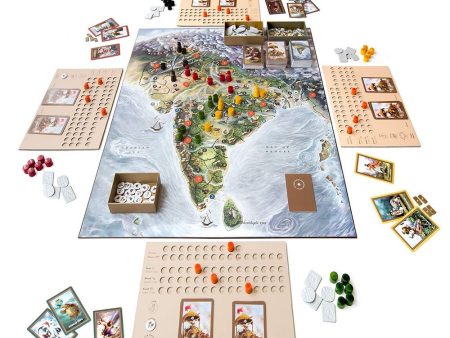 2 in 1 Bharata 600 BC Board Game Cheap