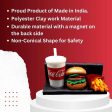 Burger, Fries, Cold Drink Miniature Food Fridge Magnet For Discount