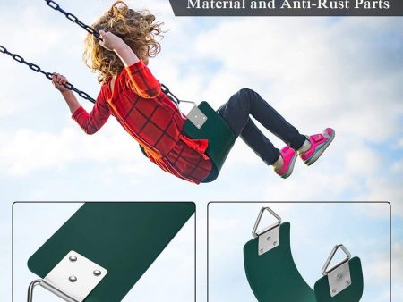 Flexible EVA Plastic Swing Seat - Green Online