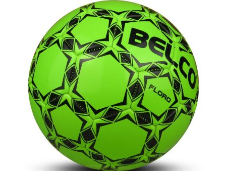 Belco Floro Green Football ( 1 football with needle) (Size 5) | 11+ Years Online now