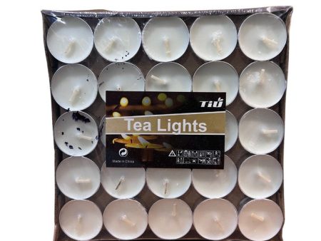 100 Tealight Candle Set (Combo of 2) Online now