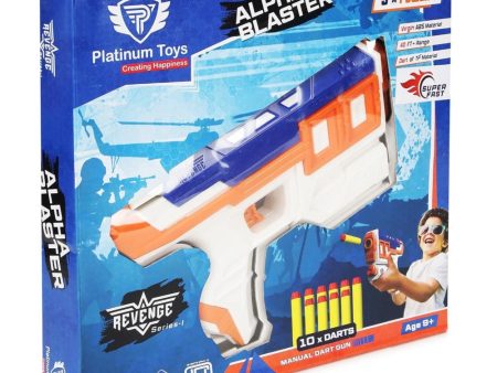 Alpha Blaster with 10 Darts For Discount