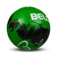 Belco Premium Green Love Football  (1 football with needle) (Size 5) | 11+ Years For Cheap