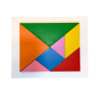 7 Pieces Wooden Tangram Puzzle For Discount