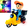 Bike Toys for Kids | Fast Food Motorcycle | Delivery Boy Toy | Musical Lightning Toy Fashion