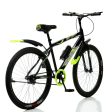 BMX Bicycle (Frame Size-16, 24 Inches) | Black and Green (COD not Available) Hot on Sale