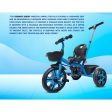 Buddy Plug N Play Kids Tricycle | Capacity Upto 30 Kgs (Sky Blue) on Sale