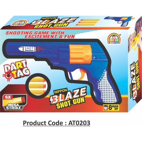 Blaze Shot Blaster with 6 Darts Online Hot Sale