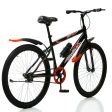 BMX Bicycle (Frame Size-16, 24 Inches) | Black and Red | COD not Available Online