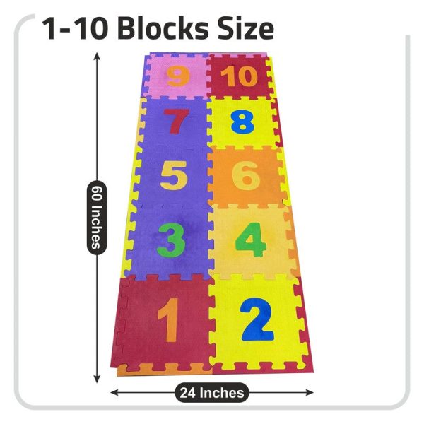 Block Mat (10 Number Tiles) Hot on Sale