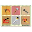 2 Piece Of Construction tools  Puzzle (Set of 6) Online Hot Sale