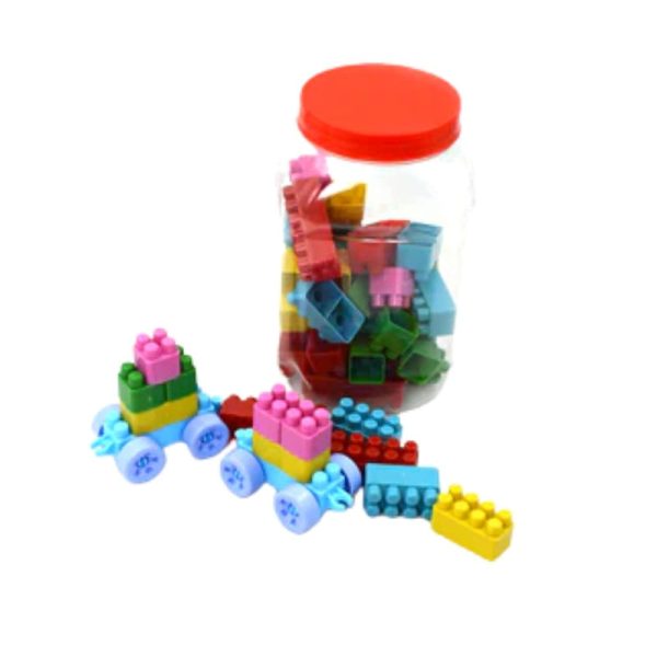 Building Blocks Container - 60 pieces Discount