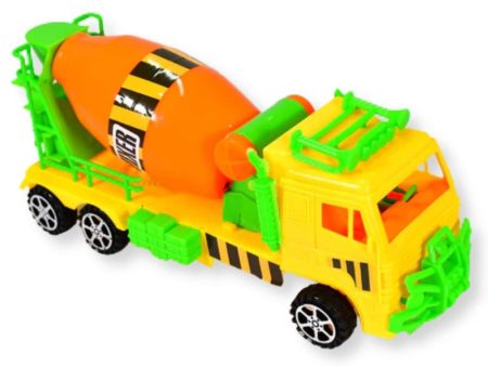 Cement Mixer Truck Toy (Friction Powered Toy) Online Sale