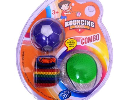 Yoyo Bouncing Return Ball Combo (Assorted Colours) Fashion