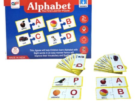 Alphabet Fun Matching Puzzle (Educational Puzzle) - 52 Pieces Online now