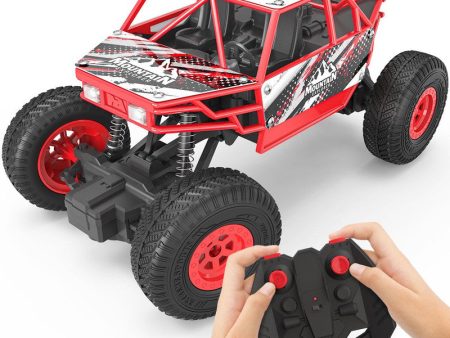 ATV RC Car with Nitro Boost | 2WD Rock Crawler | C-Type USB Rechargeable Duster RC Car (2 Wheel Drive) For Discount