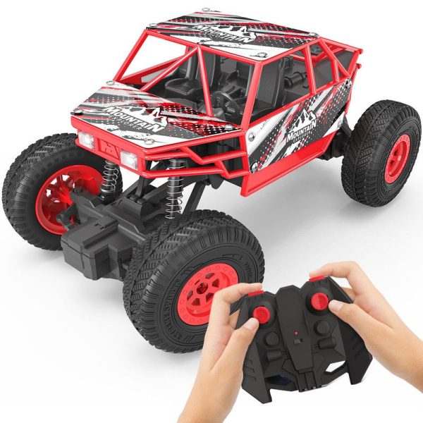 ATV RC Car with Nitro Boost | 2WD Rock Crawler | C-Type USB Rechargeable Duster RC Car (2 Wheel Drive) For Discount