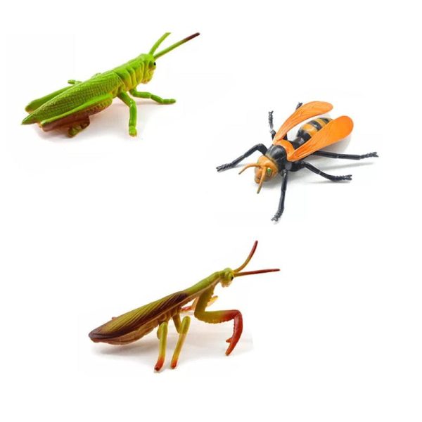 Real Looking Fake Insects Toy (Pack of 4) Online Sale