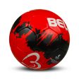 Belco Premium Red Love Football (1 football with needle) (Size 5) | 11+ Years Online Sale