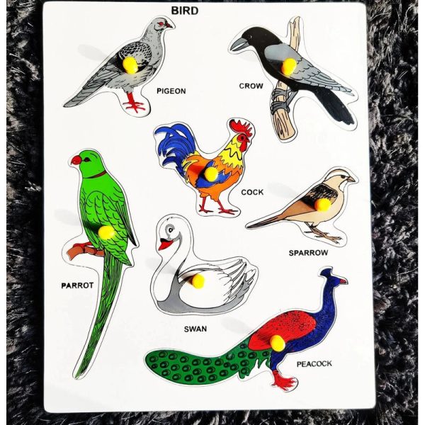 Birds Peg Puzzle Supply